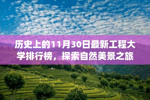 历史上的11月30日最新工程大学排行榜，启示与探索自然美景之旅