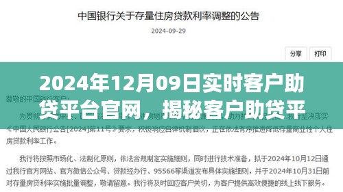 揭秘客户助贷平台官网，最新进展与趋势洞察（2024年12月09日）