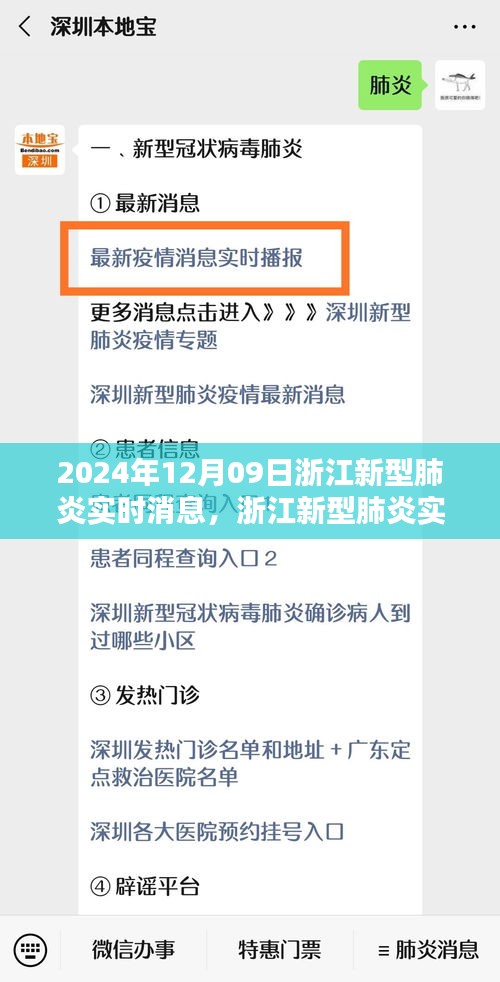 浙江新型肺炎实时消息深度解析与评测报告，产品特性、用户体验与目标用户分析（2024年12月09日）
