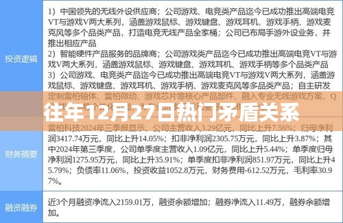 往年12月27日矛盾关系深度解析