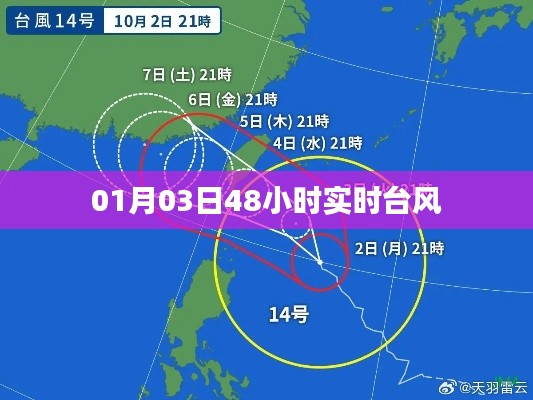 最新台风动态，01月03日全天候实时更新台风路径信息