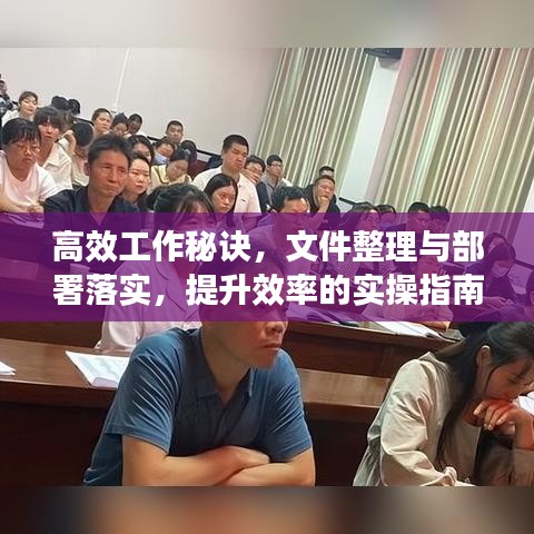 高效工作秘诀，文件整理与部署落实，提升效率的实操指南