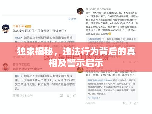 独家揭秘，违法行为背后的真相及警示启示