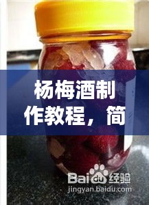 杨梅酒制作教程，简单步骤，轻松泡制美味杨梅酒！