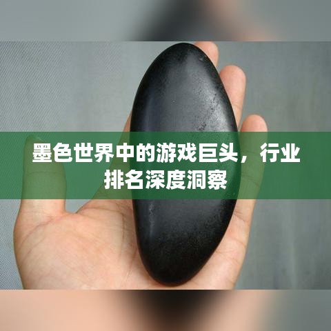 墨色世界中的游戏巨头，行业排名深度洞察
